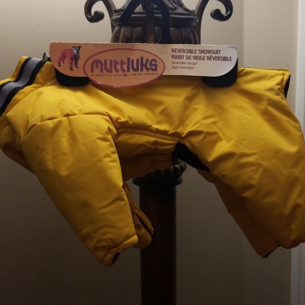 Reversible toy dog snowsuit 🐕🐩